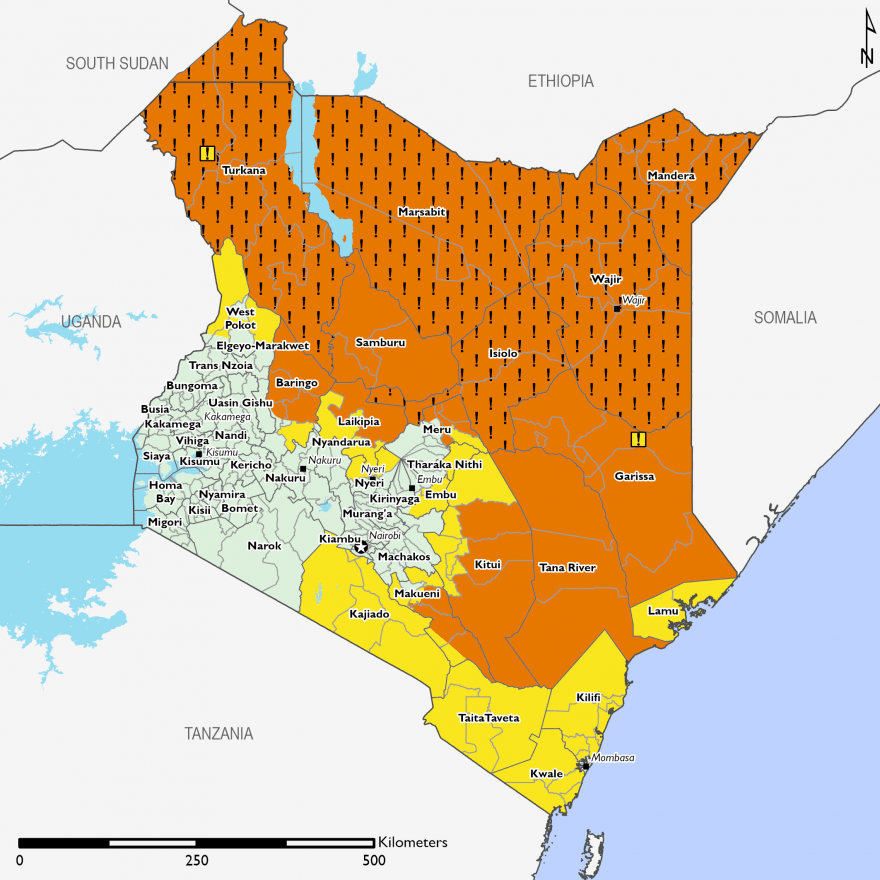 Drought stress Kenya