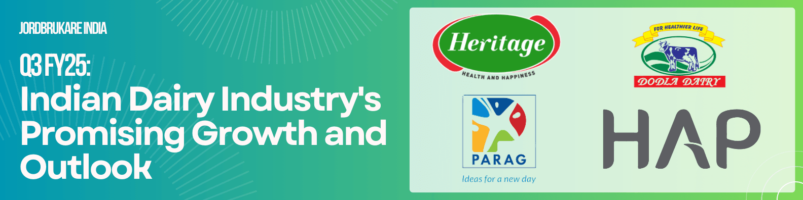 Q3 FY25: Indian Dairy Industry’s Promising Growth and Outlook